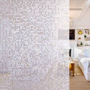 Window Film Privacy Protection Sticker Static Cling Easy Remove 17.7" x 78.7"